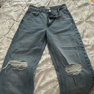 Zara wide legged jeans